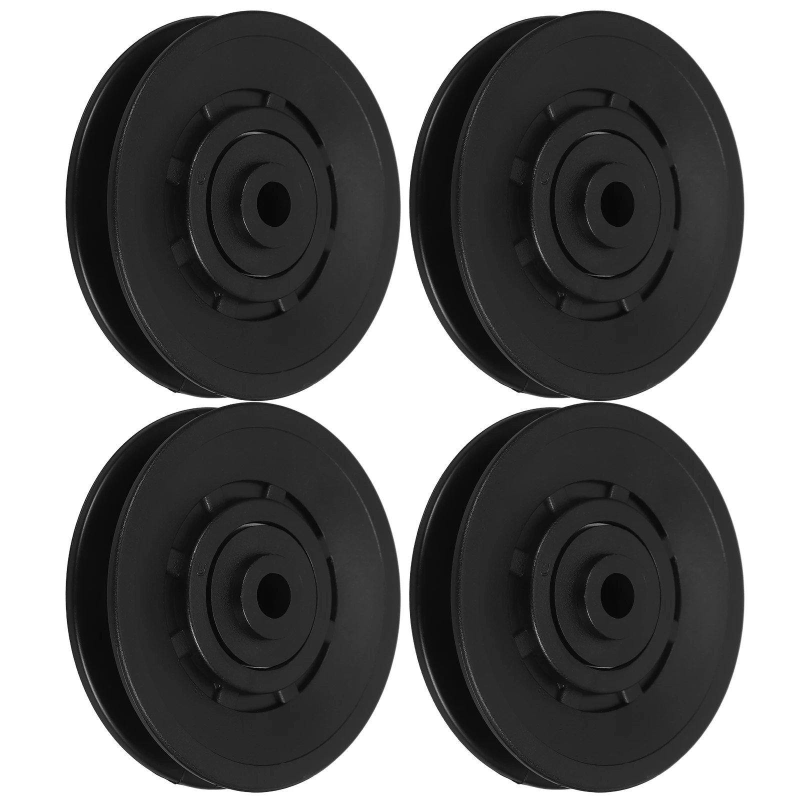 

4 Pcs Pulley Gym Pullyey Equipment Wheel Multifunction for Wheels Fitness