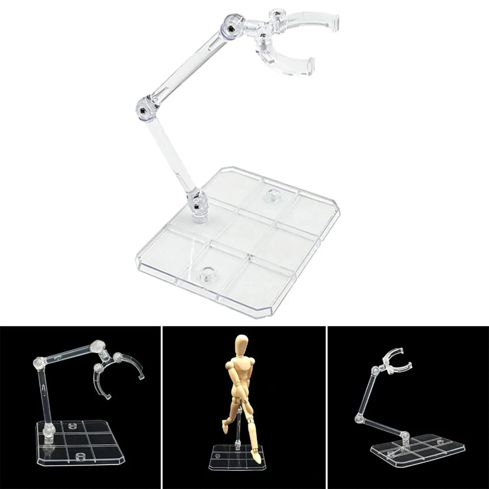 1Set Action Base Clear Display Stand For 1/144 HG/RG Figure Model Toy