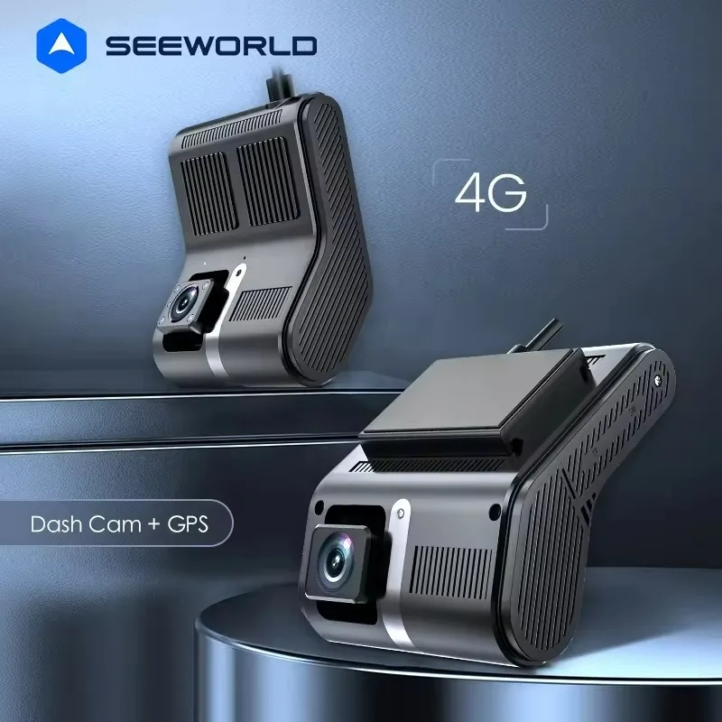 SEEWORLD V7 przednie i wewnętrzne lusterko Dashcam podwójny obiektyw samochodowa kamera bezpieczeństwa z GPS