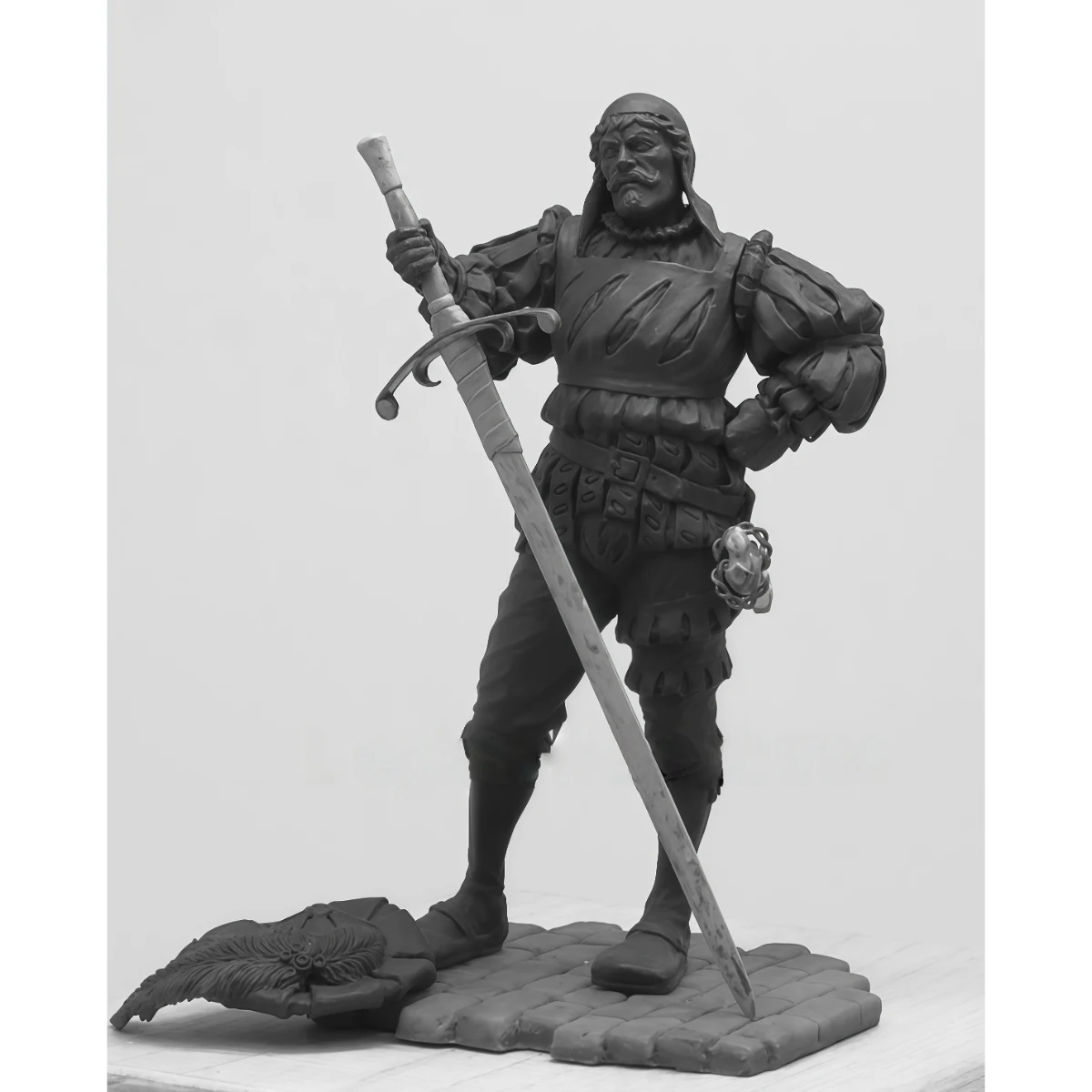 

Набор неокрашенных моделей из смолы в масштабе 1/24, европейский стиль, в разобранном и неокрашенном виде, GK.