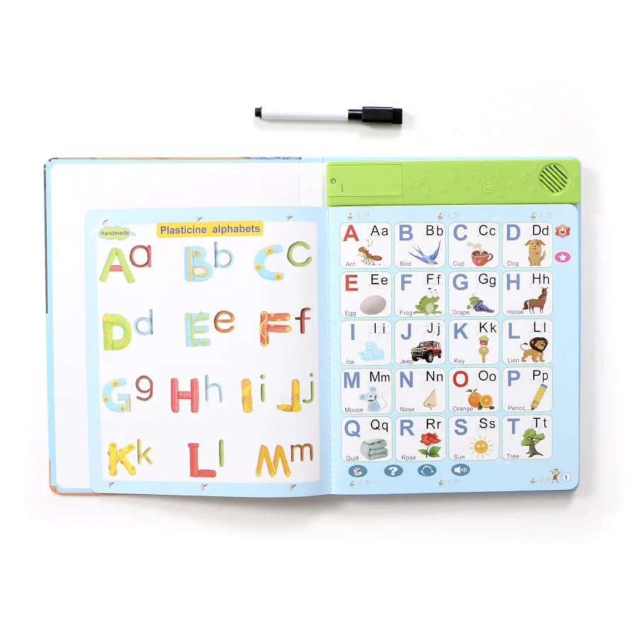 English Reading Machine Early Education Learning Machine Audio E-book Learning Book Children's Cognitive Educational Toys
