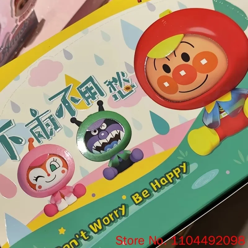 

New Sale Genuine Kayou Anpanman Spinning Figure Blind Box Stress Relief Face Changing Bag Pendant Ornaments Surprise Gifts