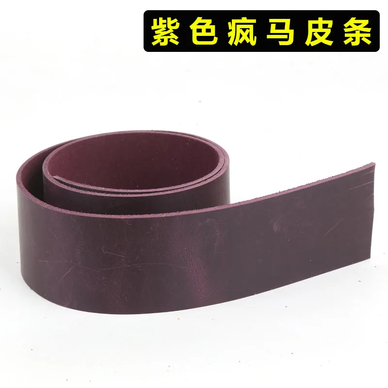 Crazy Horse Leder Oberlederstreifen Echtes Leder Handgefertigter DIY Schultergurt Halsband Armband Lederstoff Taschengurt