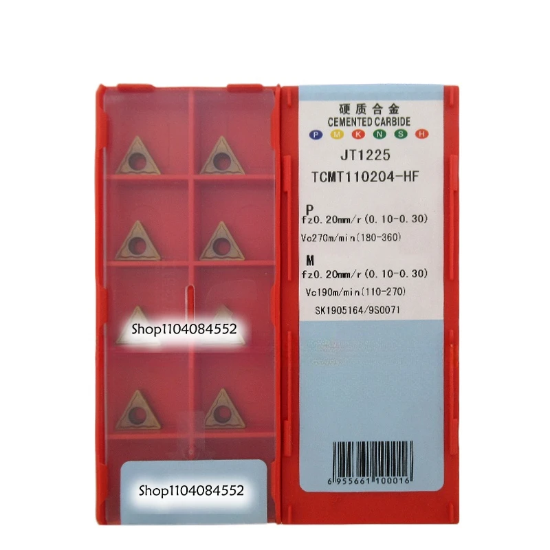 

Original Jiang Xijiang Tungsten CNC Carbide Inserts TCMT110204-HF JT1025 JT1225 JT3115 JT4125 JT4025 TCMT110204