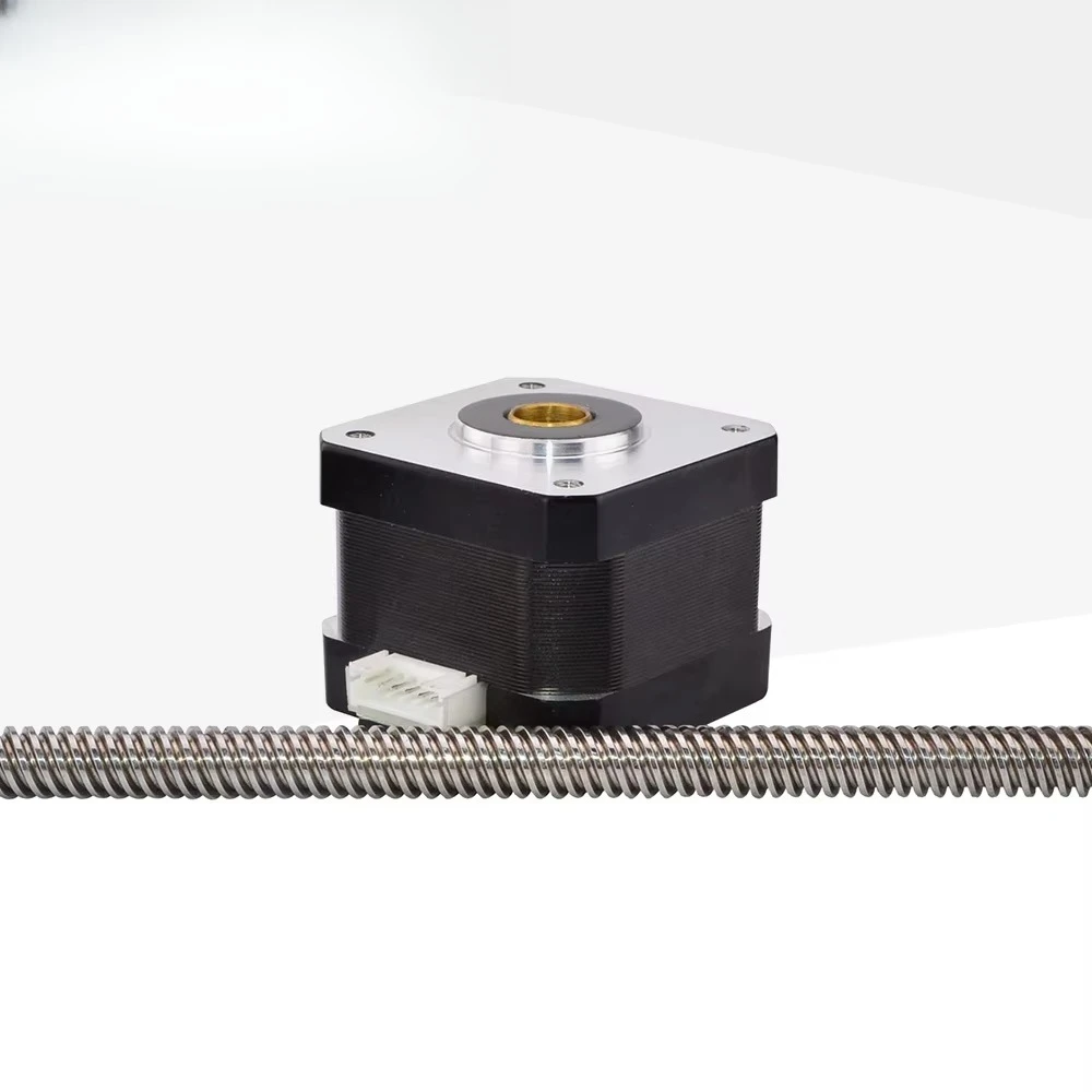 Factory direct sales 1.8 degree ce certified linear non-tethered NEMA17 hybrid screw stepper motor