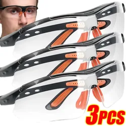 1/3pcs Safety Goggles Eye Glasses for Cycling Working Women Men Clear Eye Sand Prevention Anti-Splash Wind Dust Proof Eyewears