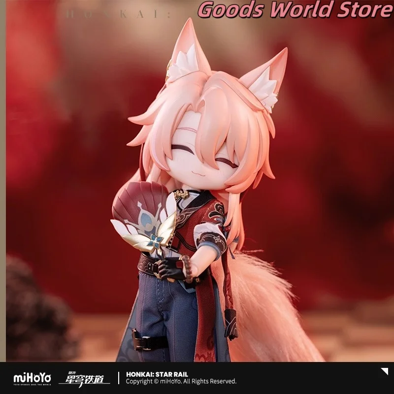 

Original Jiao qiu figurine Model ornament Mihoyo Game Honkai Star Rail Jiaoqiu Cosplay Costume Anime Cartoon Cute Halloween Gift