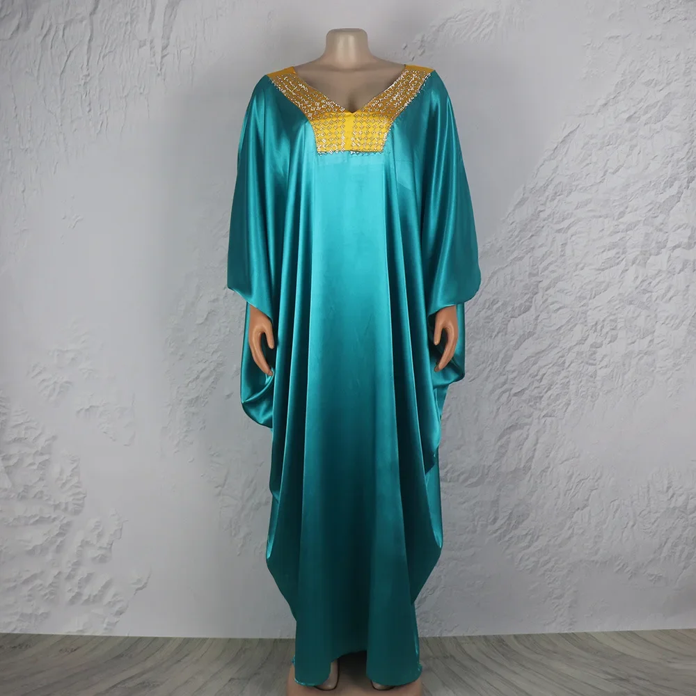 2024 Abayas для женщин Дубай Роскошные Boubou мусульманская Мода Caftan Свадебные вечерние фотоплатья Дашики африканские платья для женщин