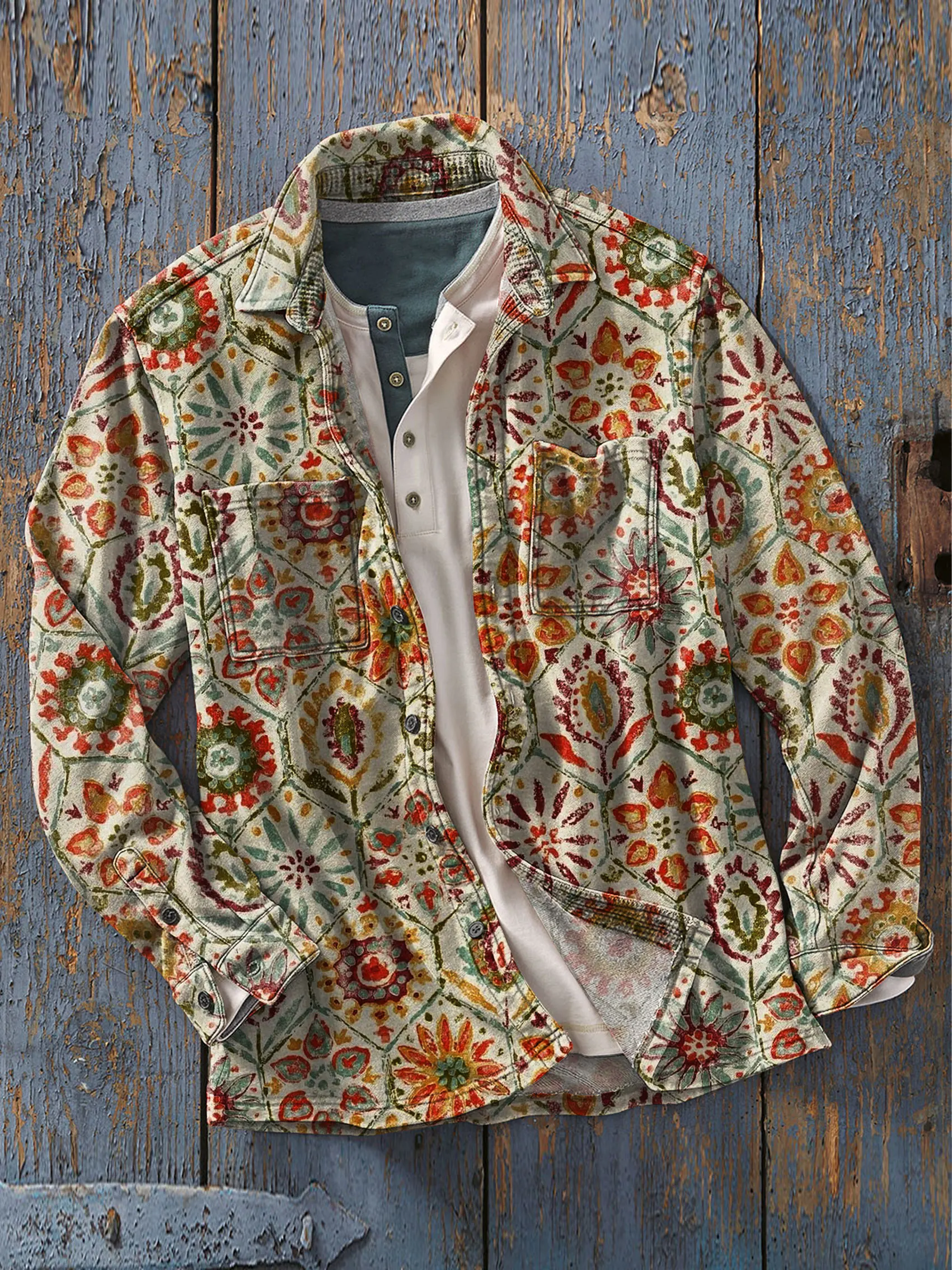 

PLstar Cosmos винтажная модная мужская рубашка с 3D принтом Abstrct Art, рубашка с длинными рукавами и карманами, весенние повседневные рубашки на пуговицах GZC11