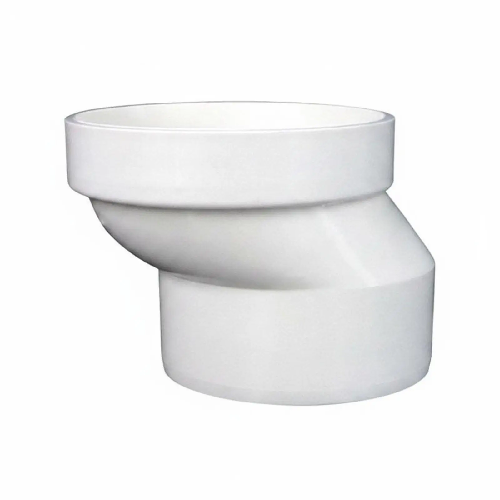 PVC Toilet Shifter Polished Inner Wall Plumbing Fitting Eco-Friendly Material