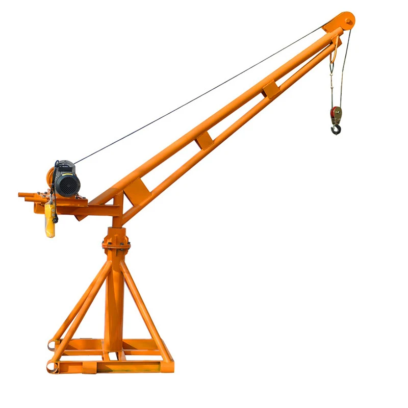 Mini Portable Construction Double Column Lift Crane  Made In China With High Quality