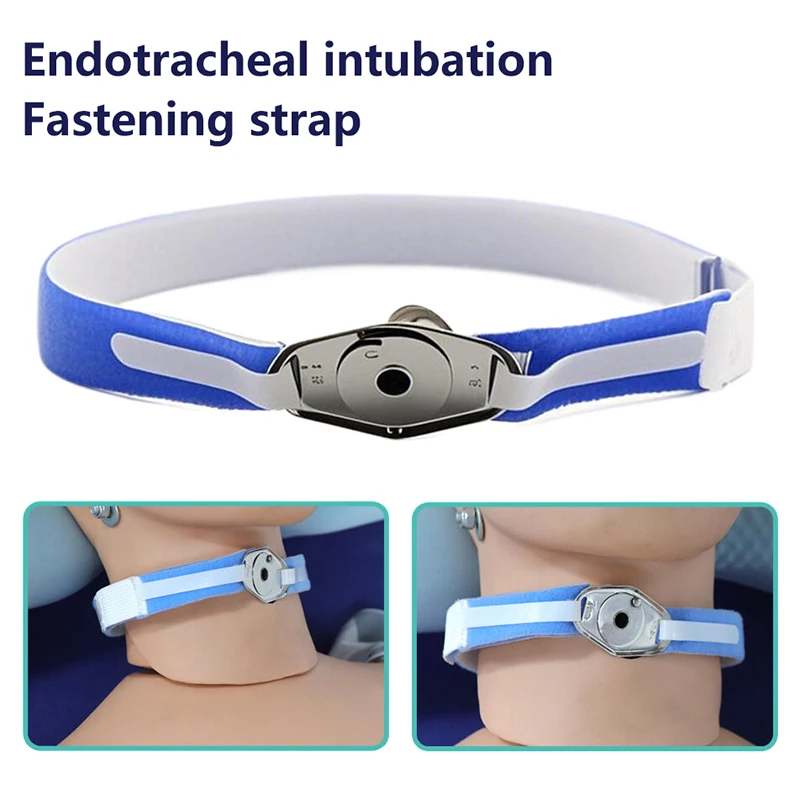 

Nude Neck Support Endotracheal Tube Fixation Tracheostomy Strap Holder Adjustable Elastic Medical Tracheal Supplies