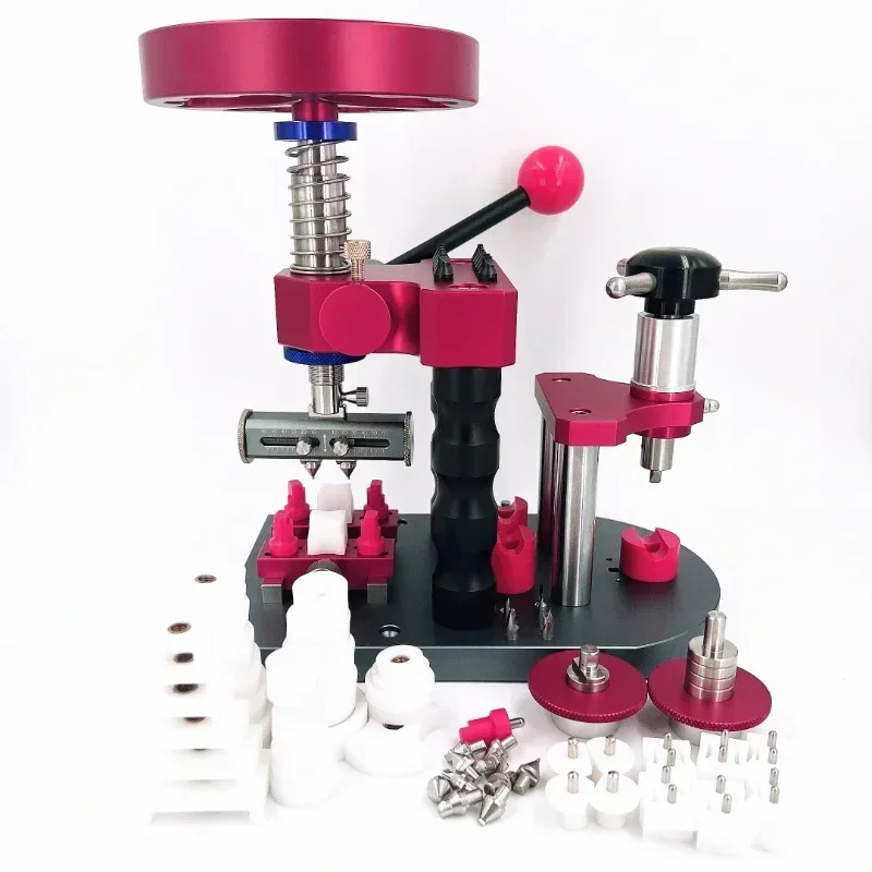 5700 Watch repair tool  opening and capping four-purpose multi-function bottom  and capping machine pry cover rotary press