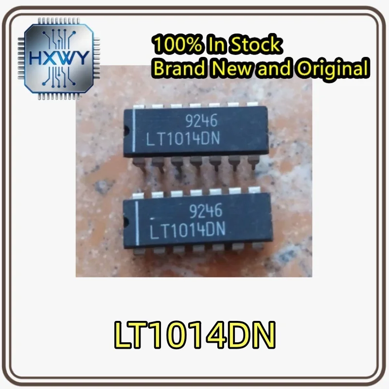 1/10 piece LT1014DN LT1014DN DIP14 quad precision operational amplifier new original stock