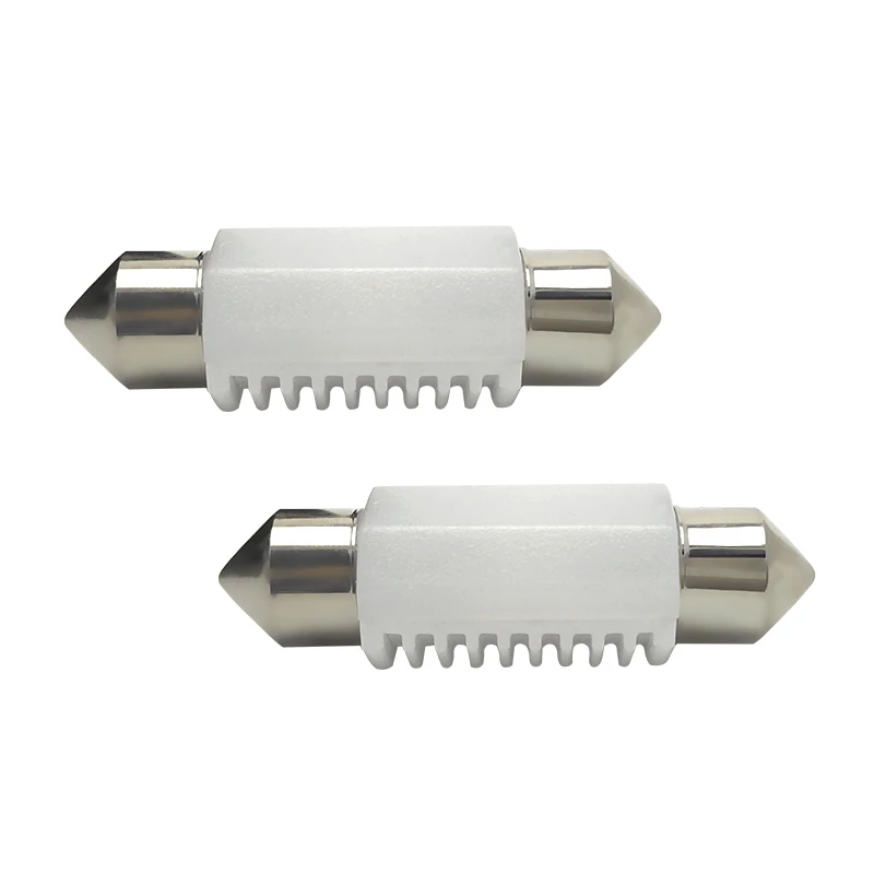 2PCS Leistungsstarke LED Girlande 31/36/39/41MM Beleuchtung Lampen für Auto Lesen Make-Up Spiegel licht Gepäck Fach Licht