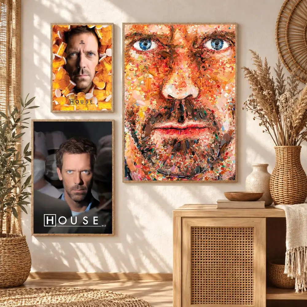 Sharp TV Classic H-House MD Movie Poster Premium Modern Waterproof Wall Art Pictures for Bedroom Living Room Bar Decor