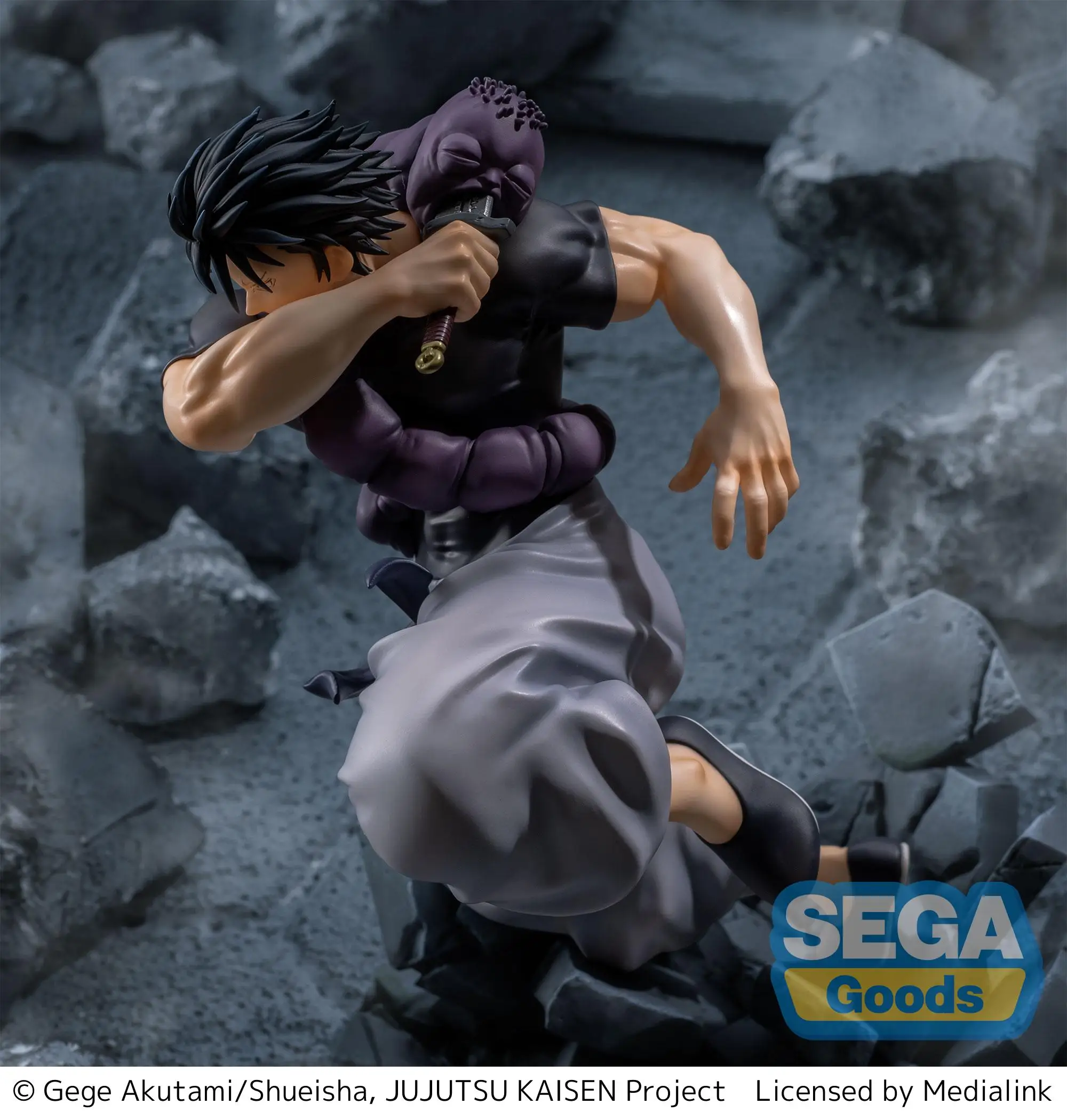 Origina l Anime Figur Sega Luminasta Jujutsu Line Lineigyoku Gyokusetsu Toji Fushiguro Heavenly B Ridge Pvc Ac Chion Figur