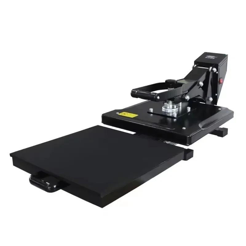 

Popular 38x38 Heat Press Machine Logo Printed Tshirts Leather Patch vinyl Sublimation Heat Press Transfer Machine