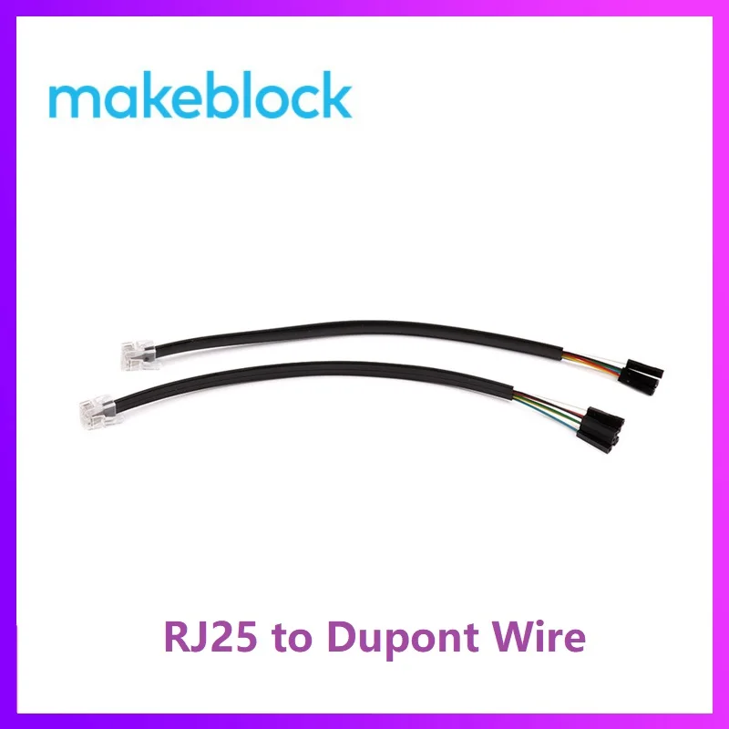 Makeblock 14230  Dupont Connector Cables, 14202 6P6C RJ25 Cable 20cm/ 35mm/ 50cm Connecting   Accessories for mbot module