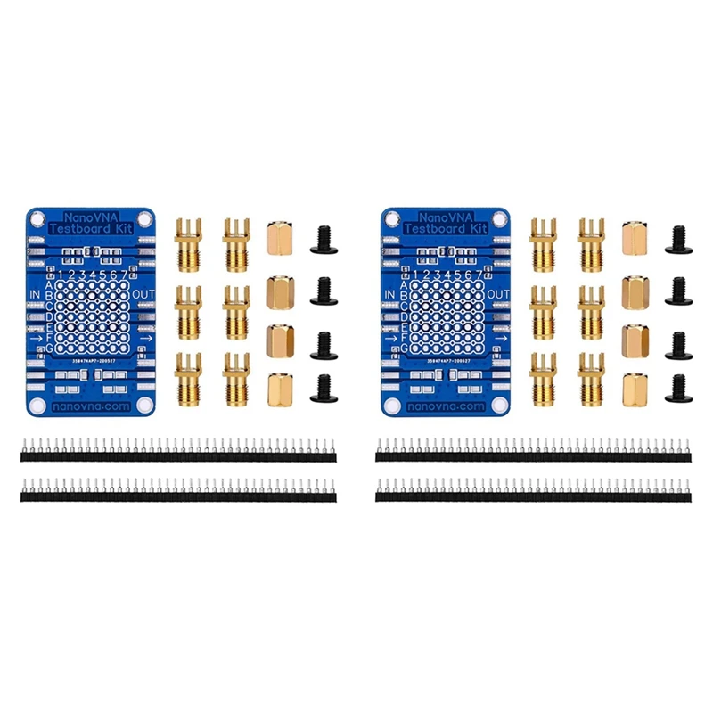 New-2X Nanovna Vector Network Analyzer Test Board Kit For Nanovna Network Analysis Test Board Demo Board