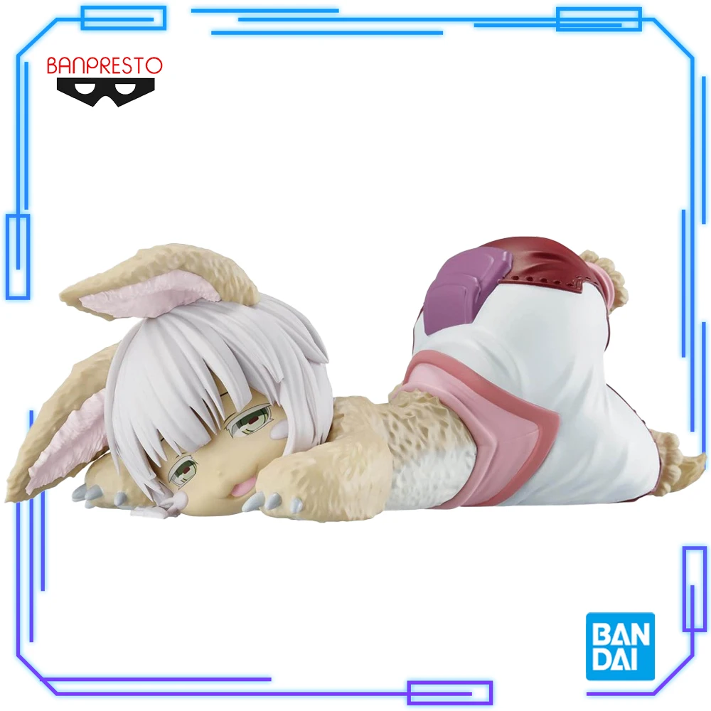 

В наличии Bandai Original Genuine Made in Abyss: The Golden City of The Scorching Sun Relax Time Nanachi 21 см Модель игрушечных фигурок