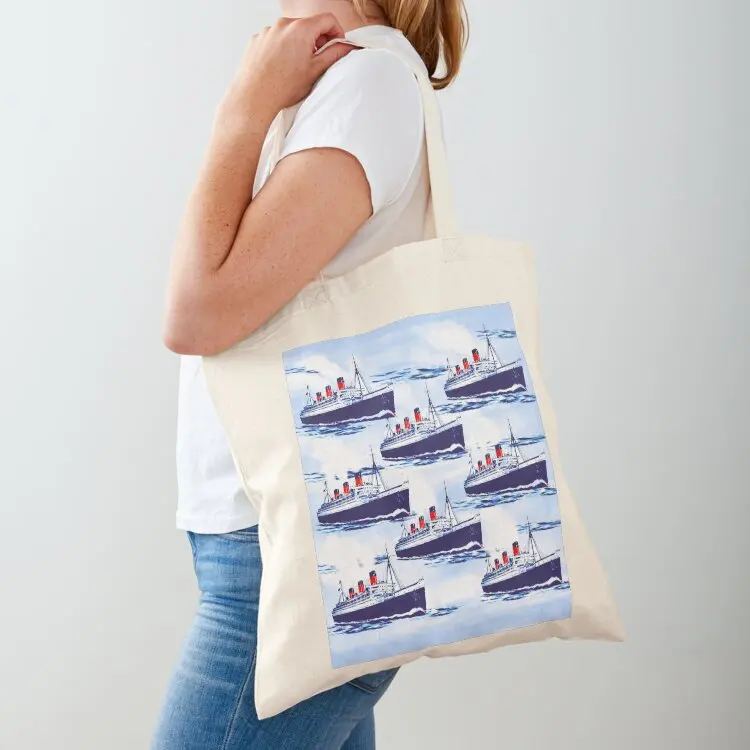 

Boat Scrub Cap Pattern Tote Bag bag luxury women foldable reusable bag tote bags aesthetic Handbags women