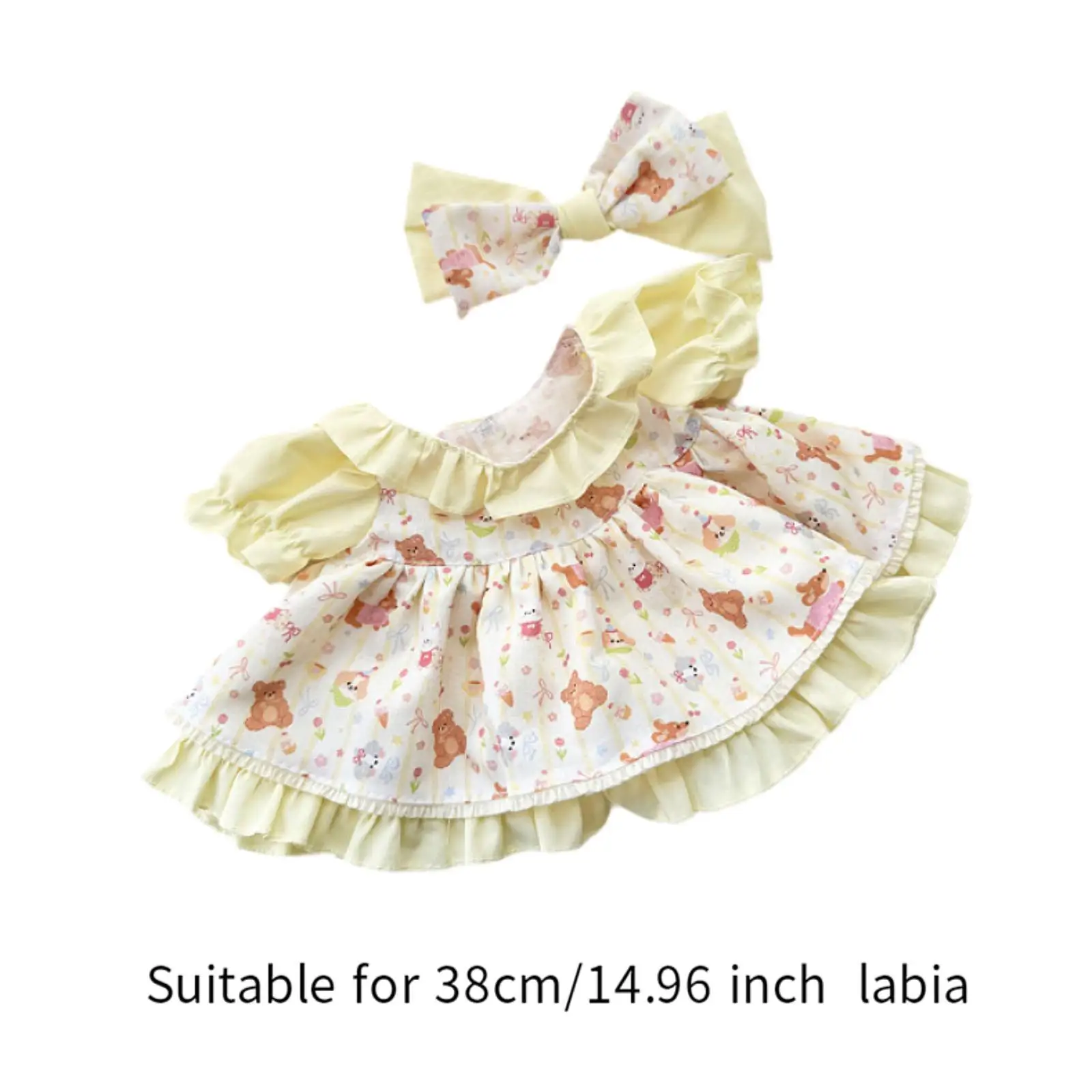 

Костюм для куклы с головным убором для кукол 38 см, костюм для ролевых игр