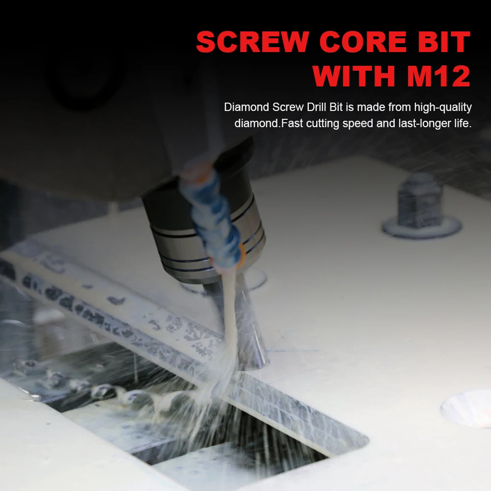 Black sharpness type diamond wizard bit for grinding granite and marble