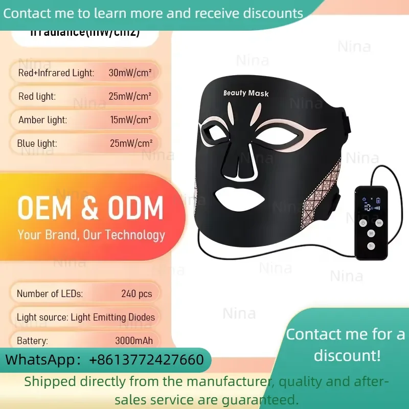 LED face mask (listing 9598), view 3