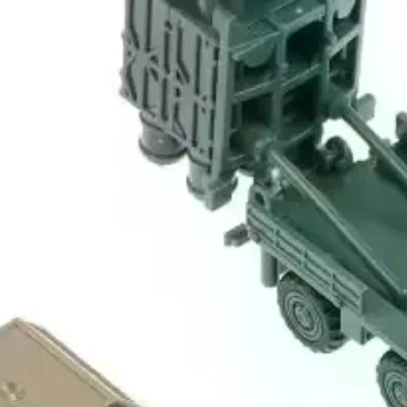 1/144 Children's Puzzle Game Collection: Chinese HQ16 Missile Launcher 4D Assembled Tank Toy