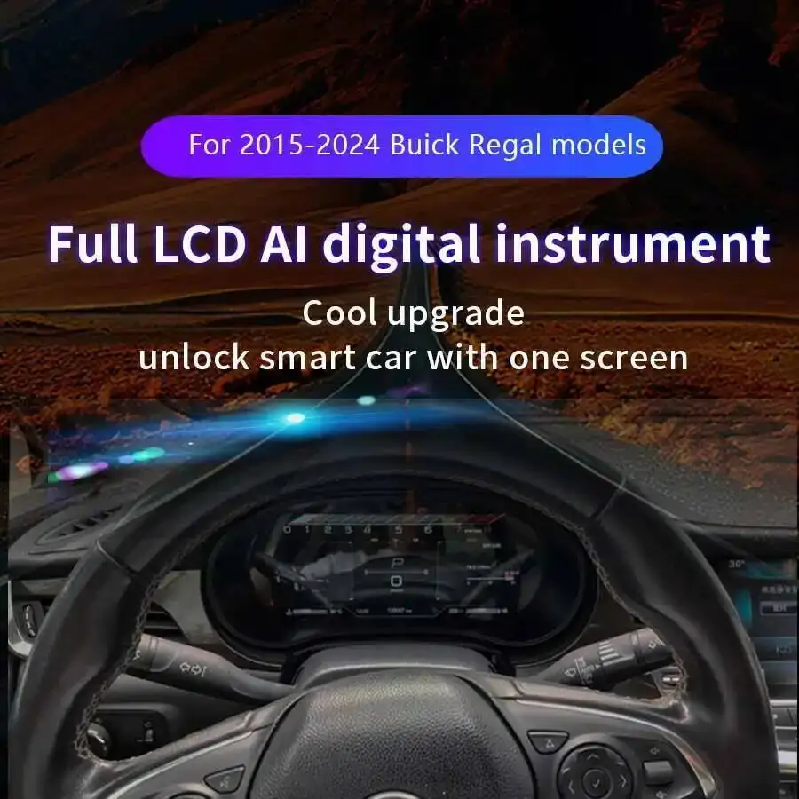 Smart Dashboard For Opel Insignia A Facelift 2014 Manual Transmison 2 liter Diesel Upgrade  Car Instrument Speedometer Cluster