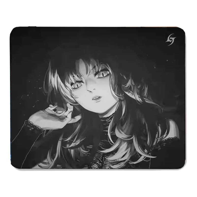 Anime Girls Mousepad Gaming Mousepad 2mm Mid Smooth E-Sports Fps Non-Slip Mouse Pad Gaming Accessories Customized Mousepad