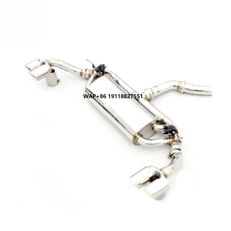 5 Series 540 540i G30 G38 3.0T B58 Catback Exhaust Tips Valvetronic Two-valve Remote Exhaust Pipe Mirror Polished 1.5mm