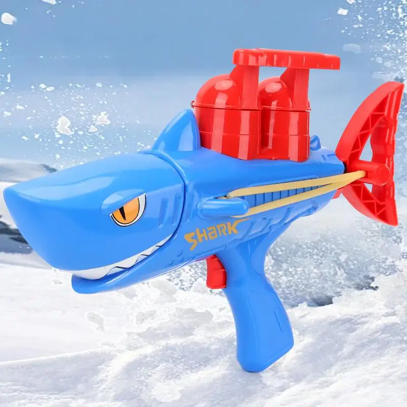 Popular Snowball Toys For Children Aged 3-12 Including Shark Snowball Guns Fun Outdoor Sports Toys and Great Gifts For Kids.