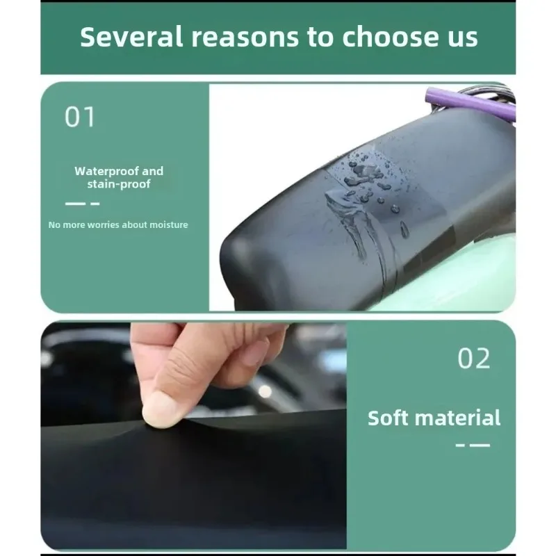 شريط إصلاح مقعد جلدي ذاتي اللصق بقاعدة سوداء - مقاوم للماء، مقاوم للاهتراء لملحقات السيارات والشاحنات والدراجة #3