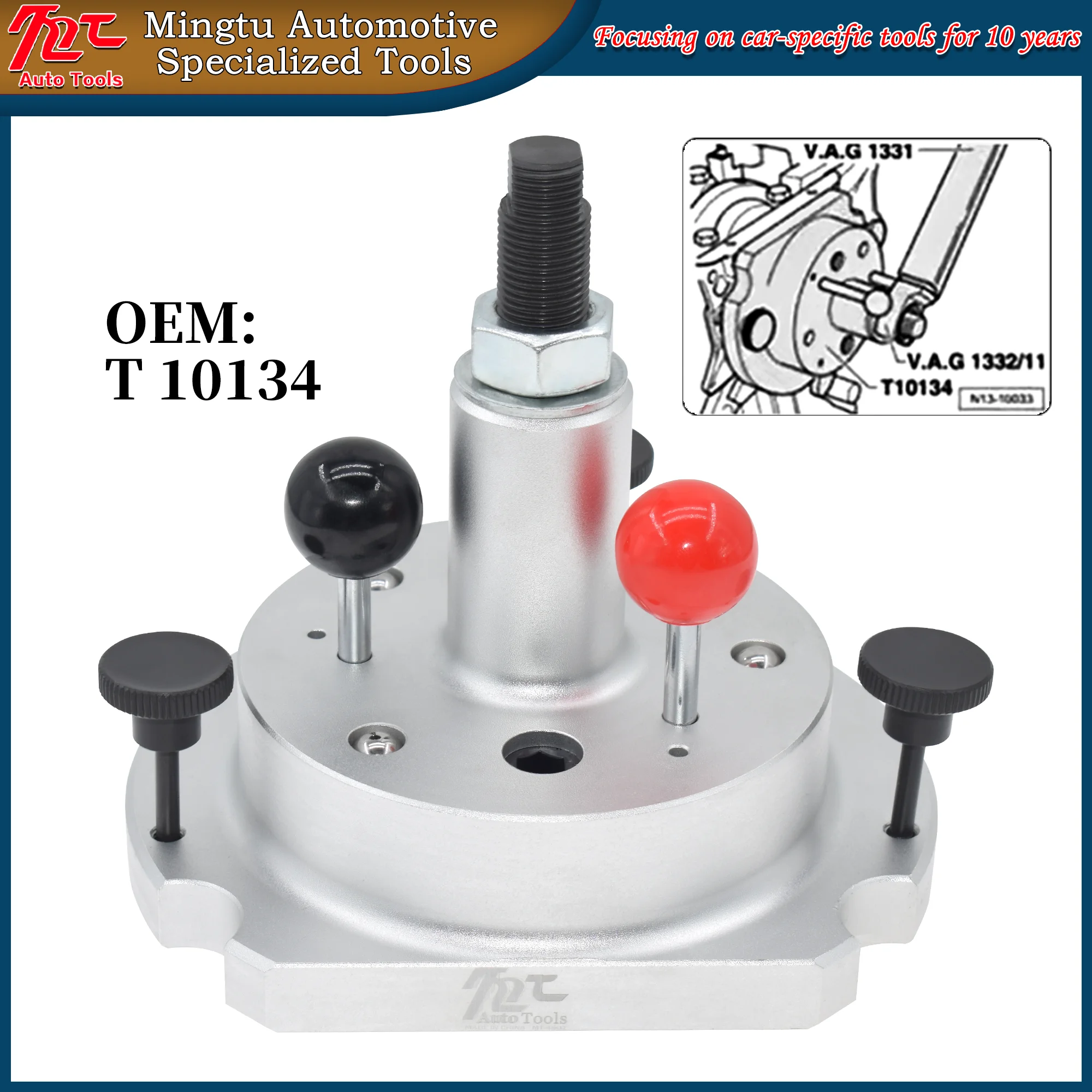 

JSTMETOL Crankshaft Rear Seal Flange Remover Installer Tool 4 Cylinder For VW AUDI 1.4 1.6 T10134