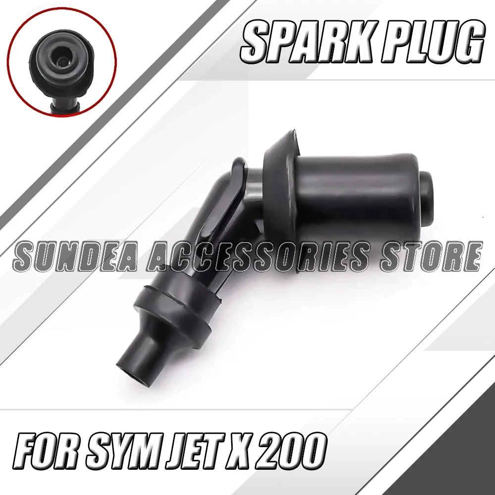 For Sym Jet X 200 Motorcycle Original Spark Plug High Voltage Cap Spark Cap Fire Nozzle