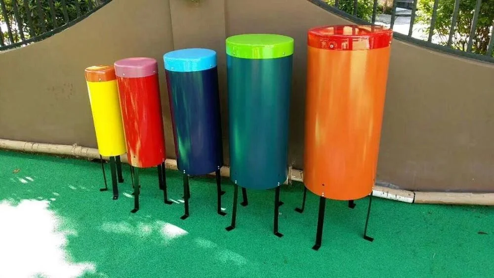Hooqu 高品質屋外アルミ楽器遊具屋外遊び場音楽機器レインボー木琴