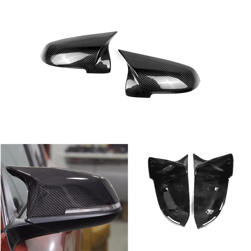 

Replacement Carbon Fiber Car Side Wing AN M OX-style Look Mirror Cover For BMW 5 6 7 Series LCI F10 F11 F18 F01 F02 GT F07 2013+