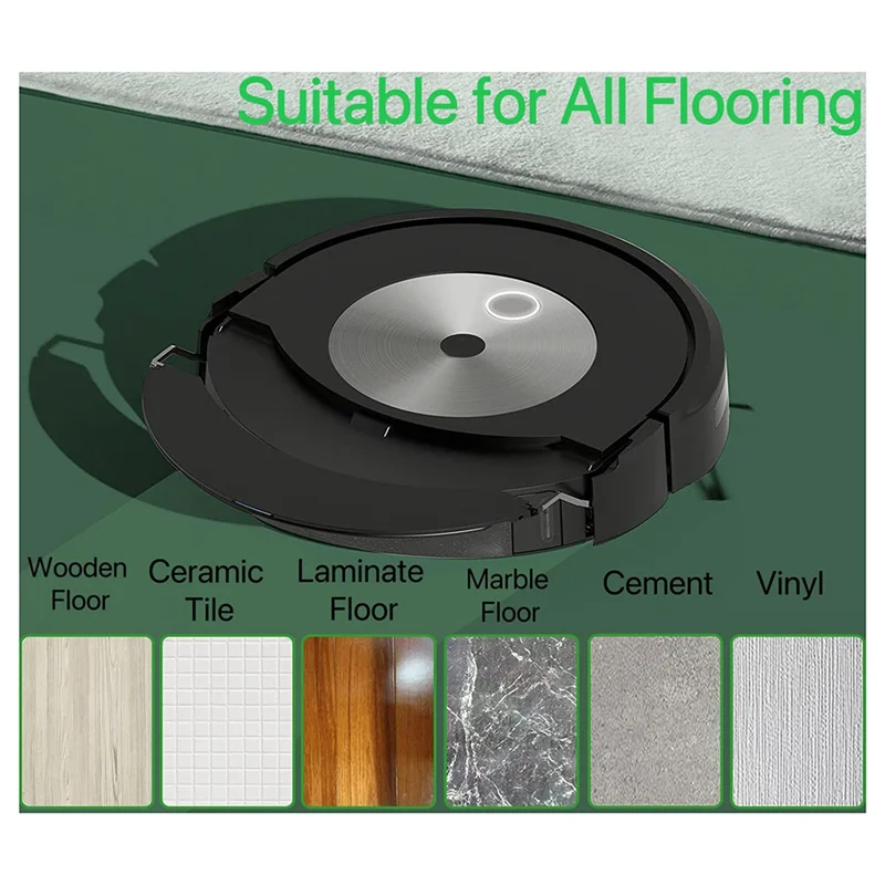 EQAZ-6PCS Сменные подушечки для мытья полов для iRobot Roomba Combo J7 + Запчасти для пылесоса Аксессуары