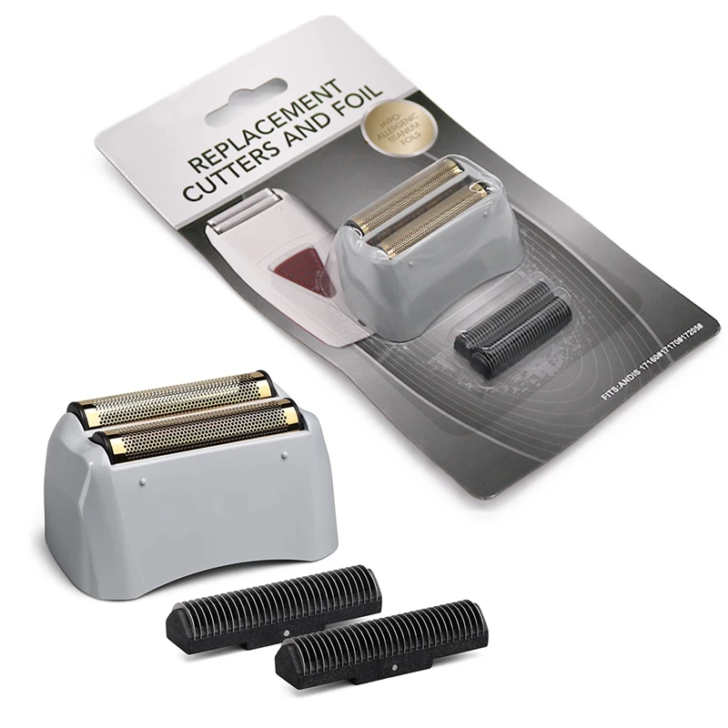 مجموعة شفرات ماكينة الحلاقة البديلة الاحترافية لـ andis 17160 # 17170 # 17205 #   (الذهب أو الفضة)