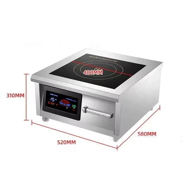 Wholesale Price Commercial 8KW High Power 8 Gear Magnetic Control Induction Cooker for Restaurant