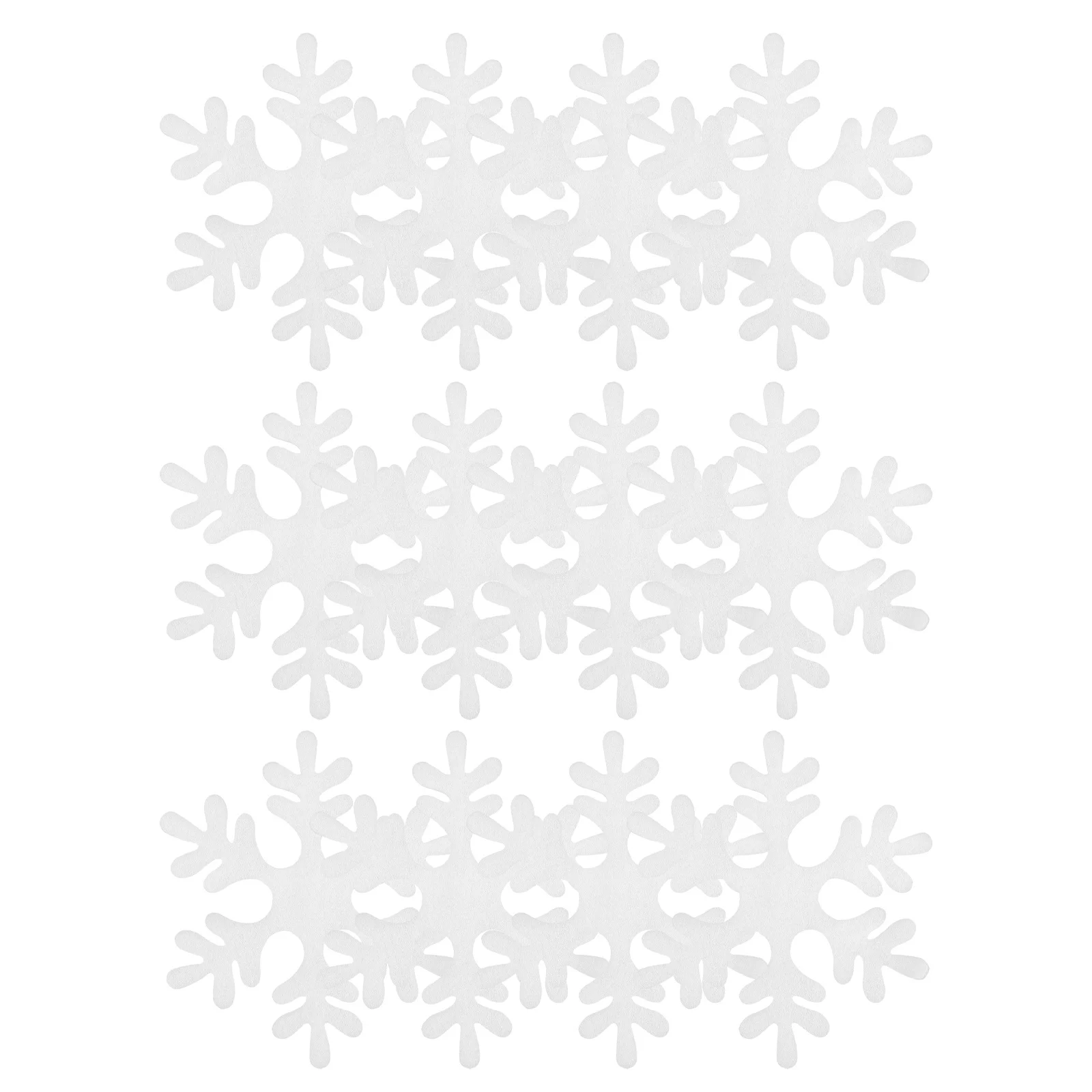 

12Pcs Snowflake Pendant Christmas Hanging Decor DIY Xmas Tree Ornaments Lightweight Snowflake Decoration Xmas Supplies