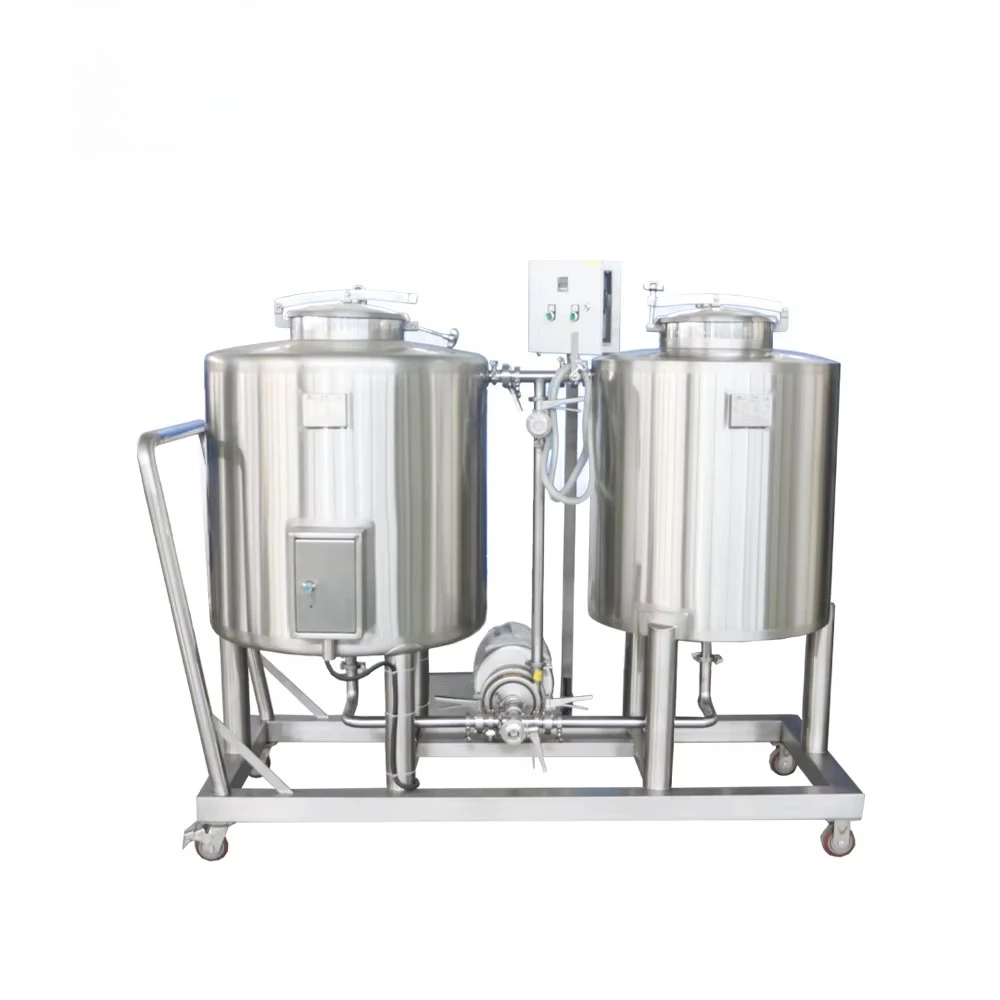 Craft Beer Brewery Complete CIP Cleaning System Portable CIP Cleaning Machine for Milk/Beverage/Kumbucha/Beer