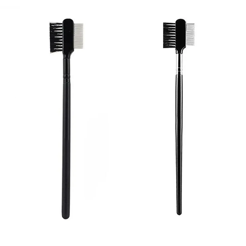 Double-Sided Pet Eye Grooming Brush Tear Stain Remover Comb for Small Dogs Cats Removing Crust Mucus