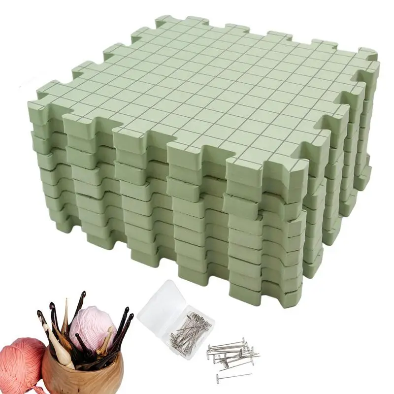 

Foam Blocking Board Knit Blocking Mats Ultra Thick Foam Knitting Block Mat Crochet Foam Mats Reusable Foam Crafts Blocking Mats