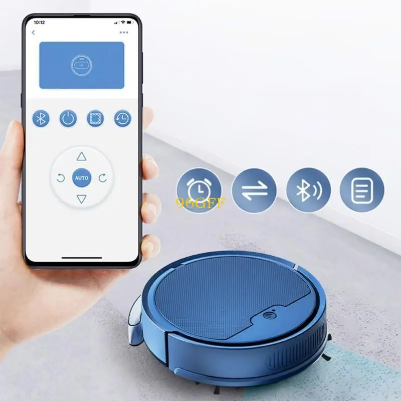 96GF Automatic Vacuum Cleaning Machine HomeBrush Mop Dust Carpet Sweeping Robot