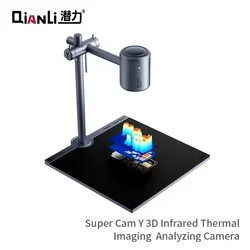 QIANLI Super Cam Y 3D IR Infrared Thermal Imaging Analyzing Camera for Phone Repair PCB Short Circuit Quick Diagnosis Instrument