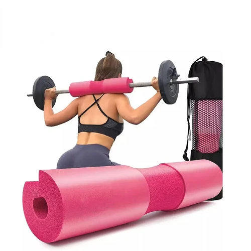 스쿼트 패드 바벨 어깨 패드, 두꺼운 미끄럼 방지 체육관 피트니스 역도 스쿼트 덤벨 목 지지대 보호 패드