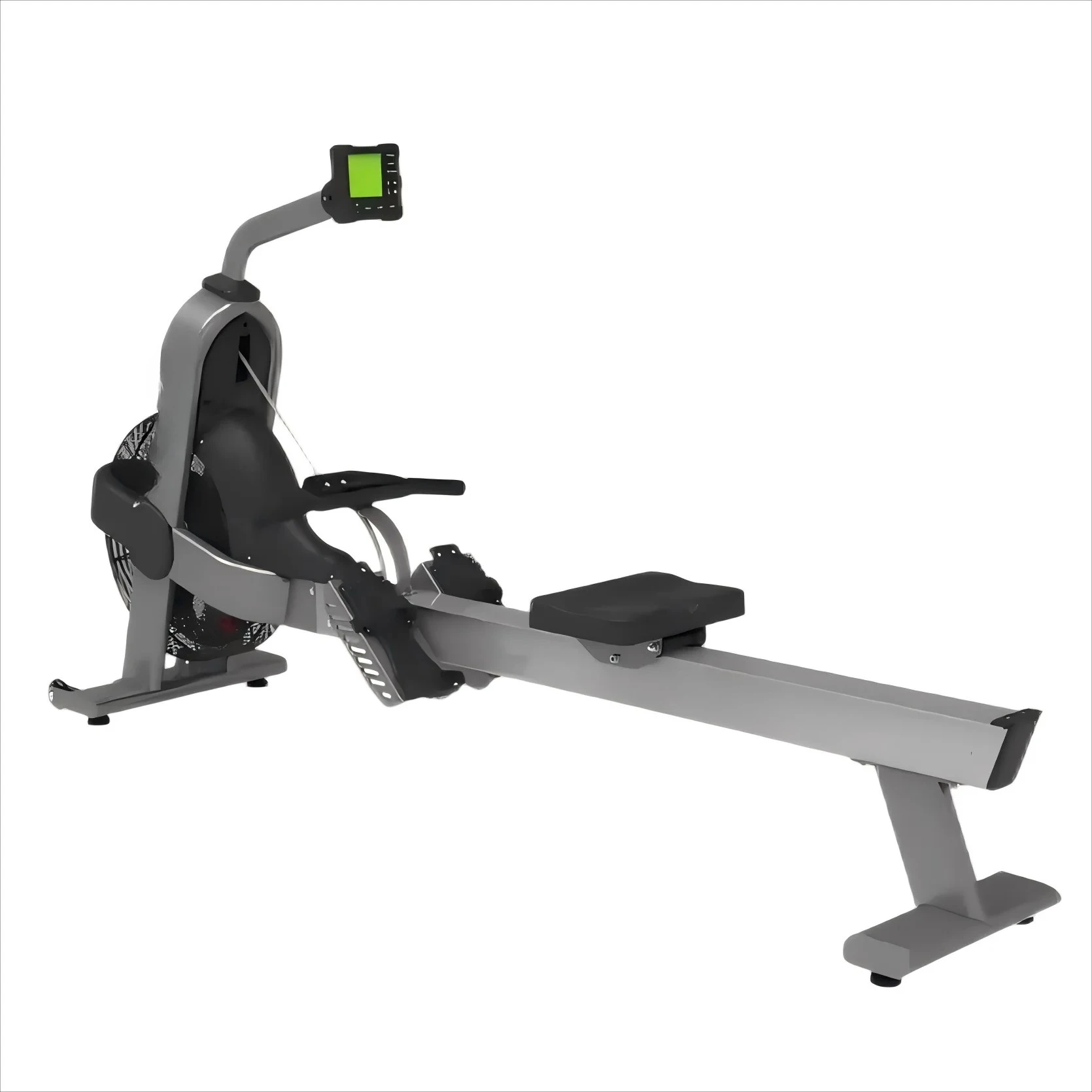 

Gym Fitness Equipment High Strength Adjustment Resistance Mechanism air Rower Rowing Machine for Home Gym